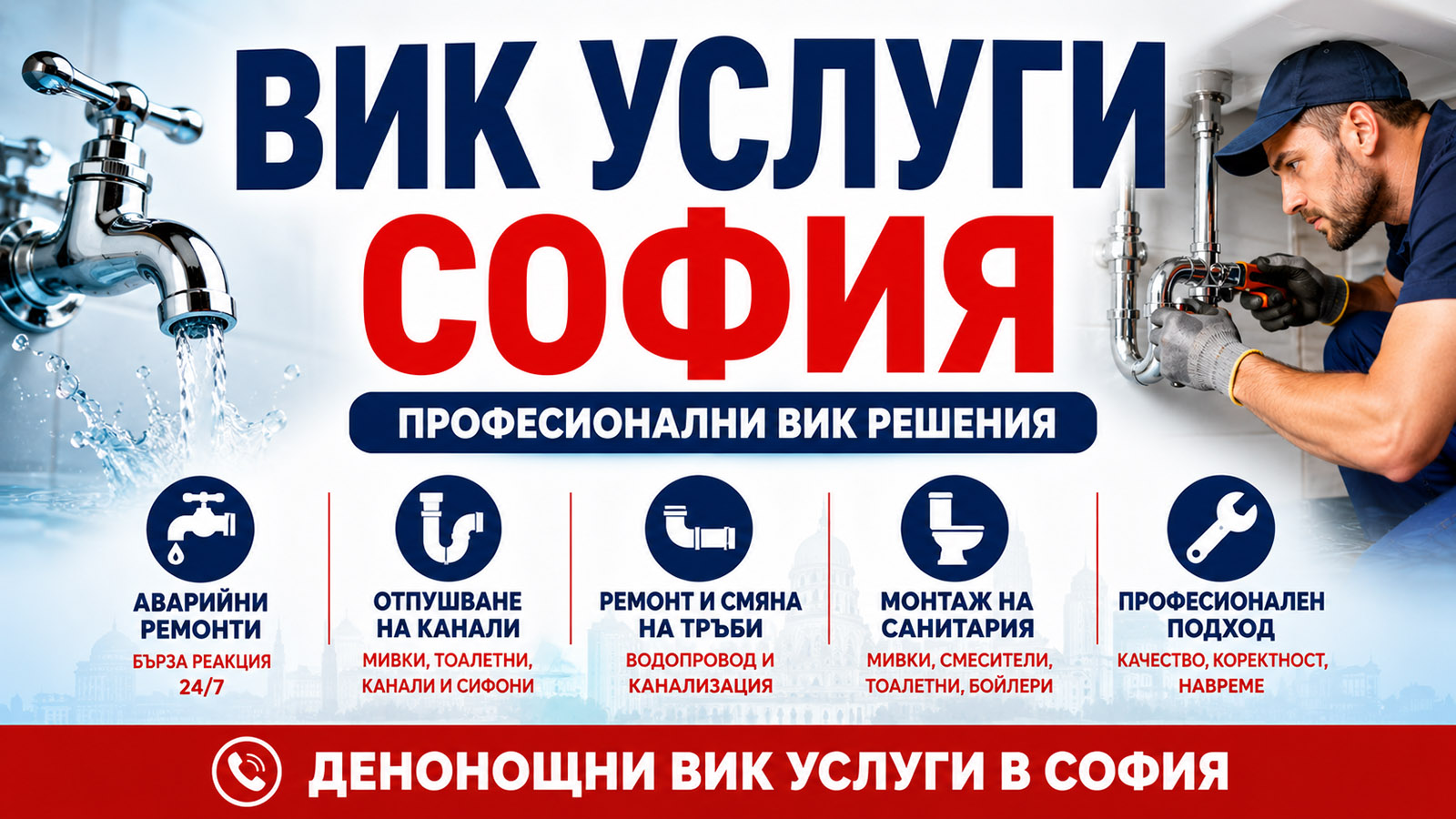 ВИК услуги София корица